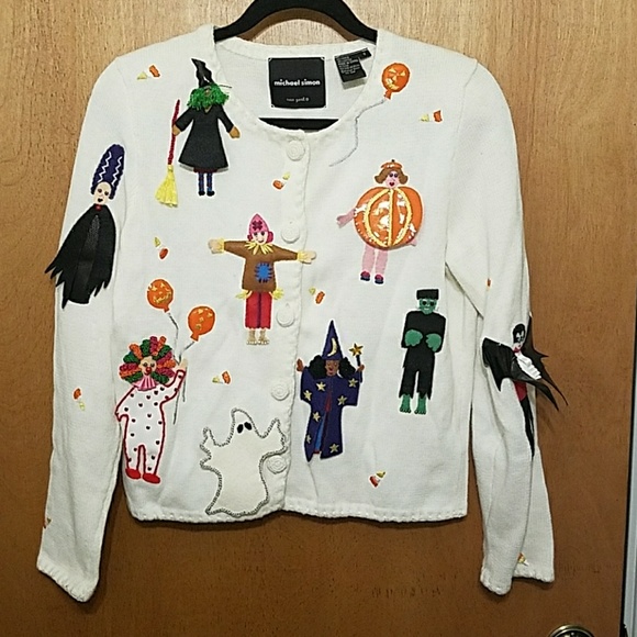 Michael Simon Halloween Sweater 